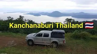 Overland camping in Kanchanaburi Thailand #1