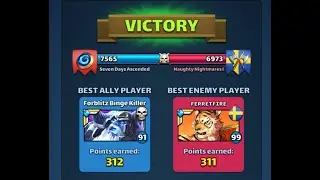 ⚔⚔ 7DA vs Naughty Nightmares 1 ⚔⚔ Undead Horde War !! 🤷‍♂️🤷‍♂️