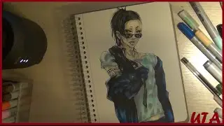 Uta (Tokyo Ghoul) - Speed Drawing