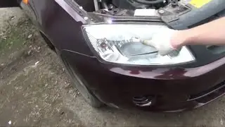 Replacement lamp for low high beam H4 on VAZ - Lada Granta