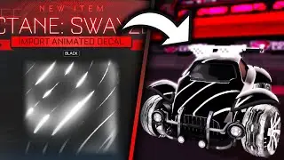*NEW* OCTANE ANIMATED DECAL IN THE ROCKET LEAGUE ITEM SHOP!