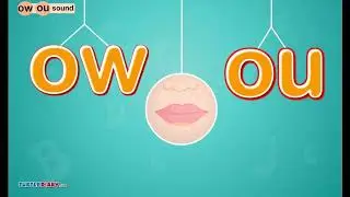Diphthongs /ou/ & /ow/ - Fast Phonics I Learn to Read with TurtleDiary.com