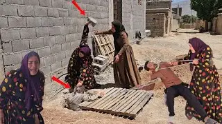 The second wife and her efforts to preserve their marriage and Asghar's distress