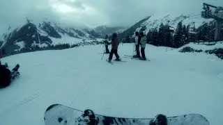 snowboarding in Austria (go pro hero 3 black edition)