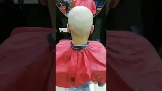 Beautiful Indian Girl Headshave 