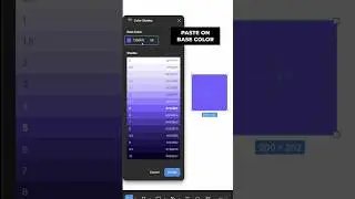 Figma plugin for the quickest way to create color shades for design!
