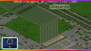 OPENTTD  300 HOURS SPENT IN THIS GAME MAKING A AROUND THE WORLD TRAIN TRACK.