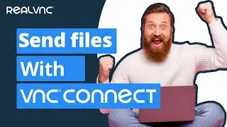 How to Send a file using VNC Connect