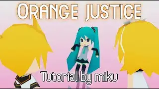 [MMD Talkloid] Hatsune Miku teaches you how to Orange Justice