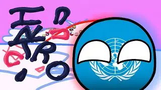 Animatic Battle intro but with american countryballs! | Countryballs Animation