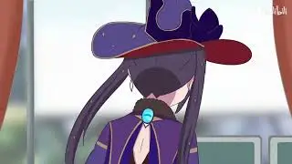 Mona -Nico Nico Nii Animation genshin impact