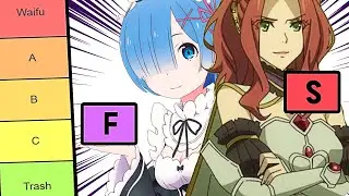 This Waifu Tierlist will Trigger you!🤬 