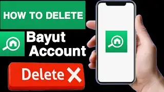 How to delete bayut account||Bayut account delete||Delete bayut account||Unique tech 55
