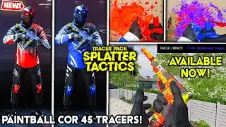 NEW Tracer Pack SPLATTER TACTICS Bundle 🎨 PAINTBALL EFFECT in MW3 WARZONE (The Sprayer Superi 46)