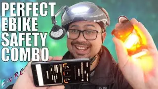The ULTIMATE Ebike Safety Combination - Lumos Ultra Smart Helmet + Pidzoom Mirror