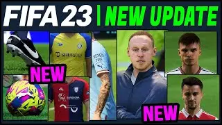 FIFA 23 NEWS | NEW UPDATE - Career Mode, Faces, Boots, Balls, Kits & More