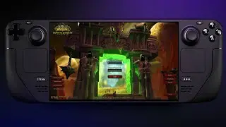 WoW TBC Classic - Farming Herbs and Mining on the Steam Deck