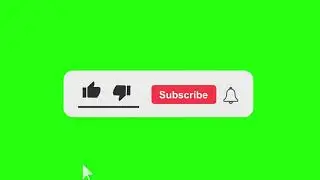 Green Screen | Subscribe Button | No Copyright Free