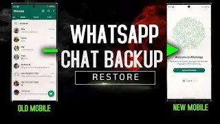 How to Backup & Restore WhatsApp Chat 2024 | Recover Deleted WhatsApp Messages on Android