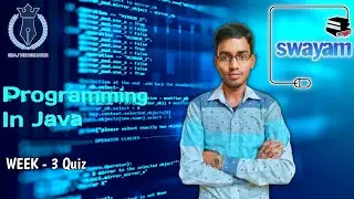 NPTEL Programming In Java Week-3 Quiz Assignment Solution 2023