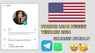 Cara Buat Nomor Luar Negeri Gratis Terbaru - Buruan Sebelum di Fix!!