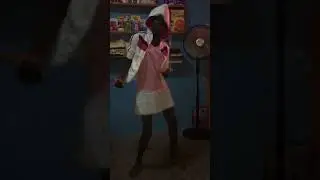 young girl dancing to Total Cheat by Fancy Gadam