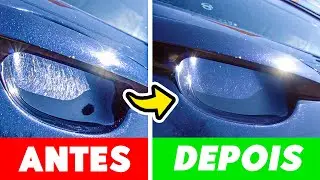 COMO TIRAR RISCOS do CARRO EM CASA SEM FERRAMENTAS (FACIL)