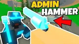 WE FOUND ADMIN HAMMERS AND ADMIN REVOLVERS! (Modded Unturned 