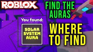 SOLAR SYSTEM AURA - HOW TO GET [FIND THE AURAS] - Roblox