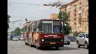 Ikarus 280.33M 01351 Москва Маршрут №295
