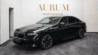 [2024] BMW 520D xDRIVE LIMOUSINE SAPHIRSCHWARZ / MERINO BRAUN-GRAU | AURUM |