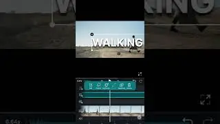 Text Reveal As You Walk  Vn Video Editor Tutorial#shorts#viralshorts