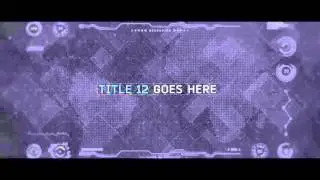 After Effects Template | Royalty Free | High Tech Opener