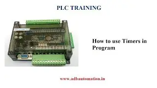 PLC TRAINING  – PART 5 – TIMER instruction training in  GX WORKS2 SOFTWARE