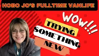 Full time van life/ let's learn to bake/ trying out my Coleman Stove