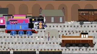 Thomas Meets the India Engines | Sprite Remake | TRUSTY TRUNKY - BWBA