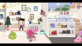 24 часа в розовом цвете в miga world 🌺🎠 челлендж
