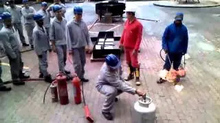 Como apagar fogo do botijão de gás