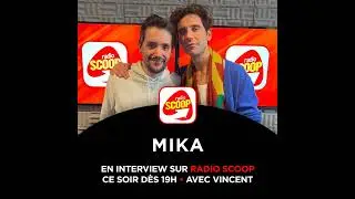 2024.01.18 ( RECORDING date ) Mika se dévoile sur Radio SCOOP