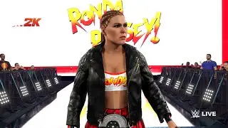 WWE 2K24 - Ronda Rousey ENTRANCE (PS5)