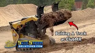 Track Building with the CID Skid Steer X-Treme Duty Rock Grapple | Skid Steer Solutions