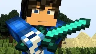 ♫ "DIAMOND SWORD"♫ - Best Minecraft Animation Song - Top Minecraft Music