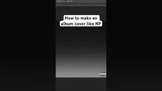 How to make an album cover like NF