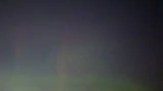 Northern Lights in Edmonton last night 😃