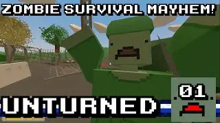 He Took A Bite Out Of Me! - Unturned (Ep.1) [Single Player]