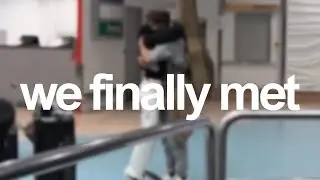 MEETING MY GIRLFRIEND OF 3 YEARS FOR THE FIRST TIME