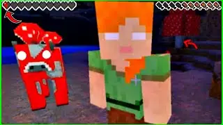 ALEXBRINE ATACA A MEGANDROID VARIAS VECES! / EN BUSCA DE COSAS PARANORMALES en MCPE! *NOSTALGIA*