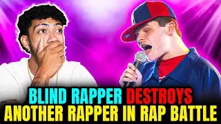 Blind Rapper Destroys Another Rapper In Rap Battle