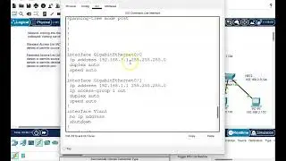 Access List - Packet Tracer Schema