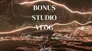 Bonus Vlog, Salt Caves and we got C*v*d.. cancelled plans
